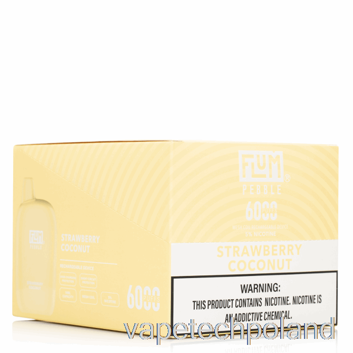 Vape Pod [10 Szt.] Flum Pebble 6000 Jednorazowego Użytku